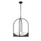 Z-Lite Devon Pendant, 4-Light, 18 In.W x 24.5 In.H, Matte Black/Sand Blast 1947-24MB - alternate 1